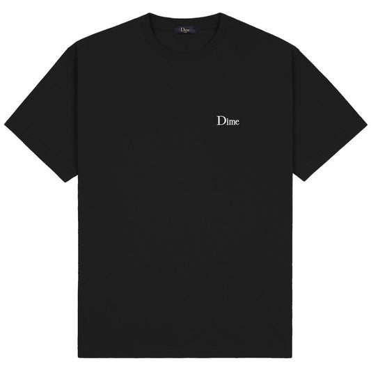 Dime Classic Small Logo T-Shirt Black