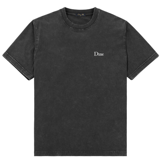 Dime Classic Small Logo T-Shirt Faded Black