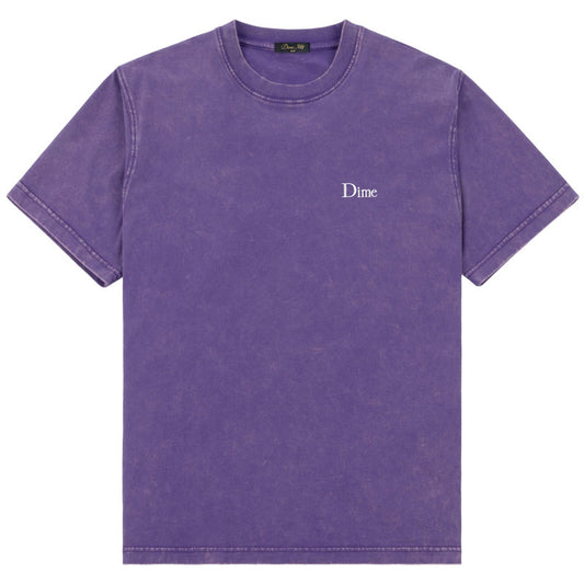 Dime Classic Small Logo T-Shirt Faded Iris