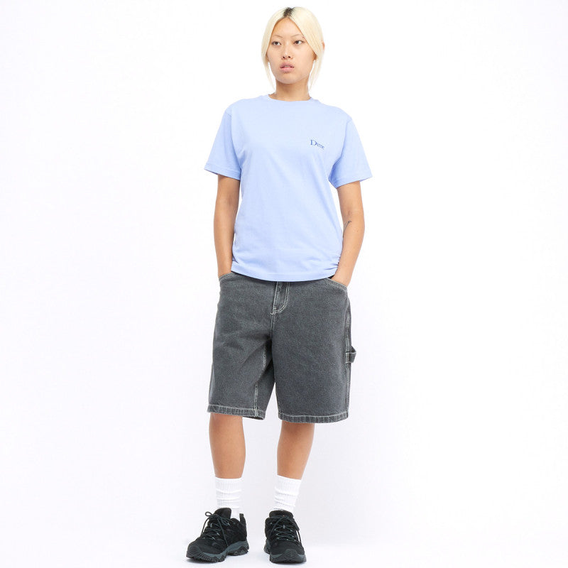 Dime Classic Small Logo T-Shirt Light Indigo