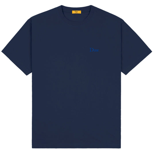 Dime Classic Small Logo T-Shirt Navy