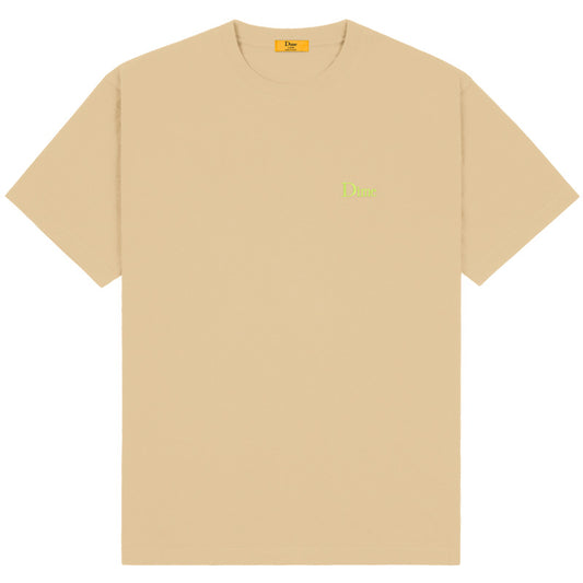 Dime Classic Small Logo T-Shirt Sand