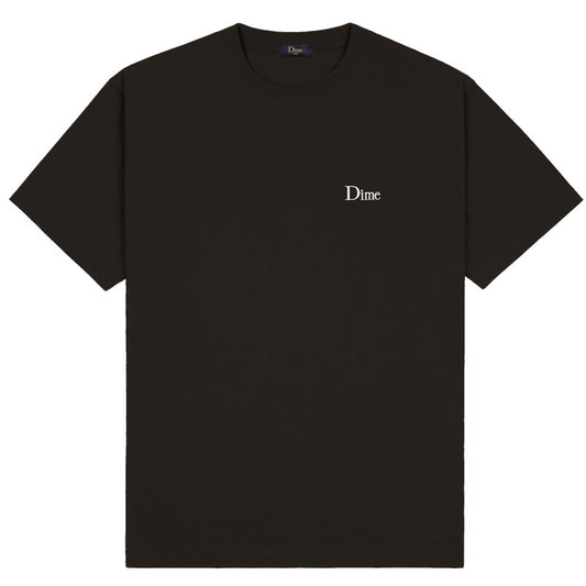 Dime Classic Small Logo T-Shirt Vintage Black