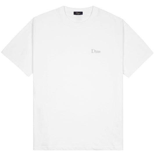 Dime Classic Small Logo T-Shirt White