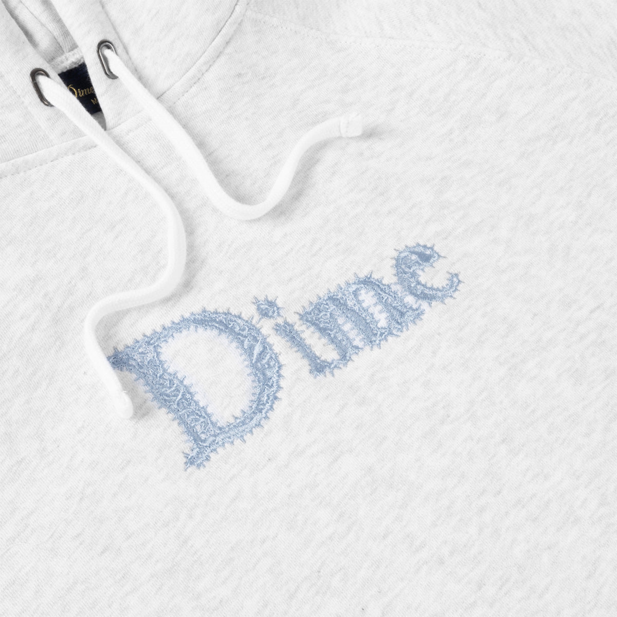 Dime Classic Spiked Hooded Sweater Ash