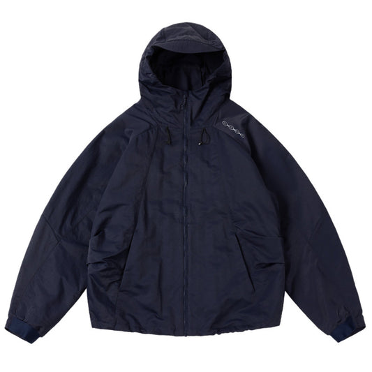 Dime Crinkled Tech Windbreaker Dark Navy