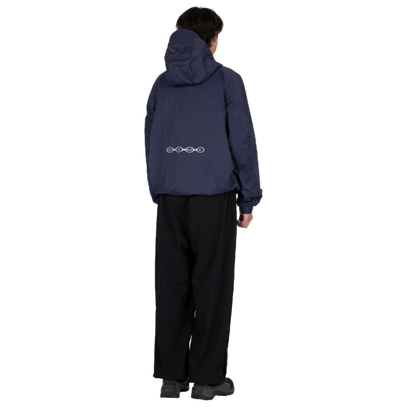 Dime Crinkled Tech Windbreaker Dark Navy