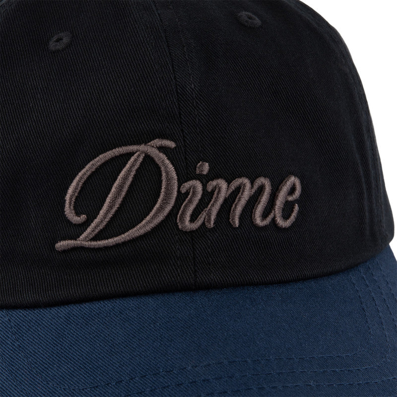 Dime Cursive Low Pro Cap Black/Midnight