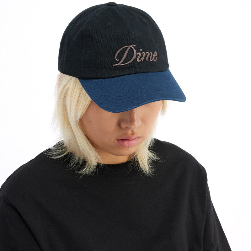 Dime Cursive Low Pro Cap Black/Midnight