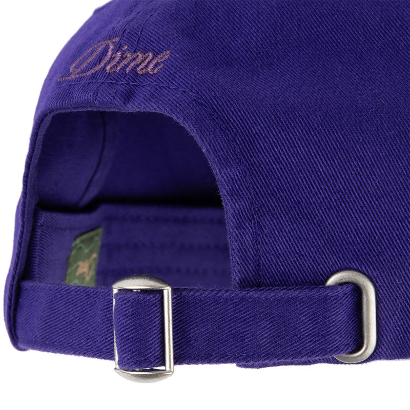 Dime Cursive Low Pro Cap Purple/Black