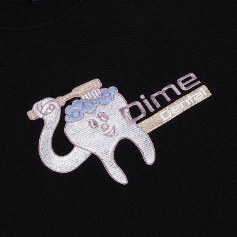 Dime Dental Care Crewneck Sweater Black