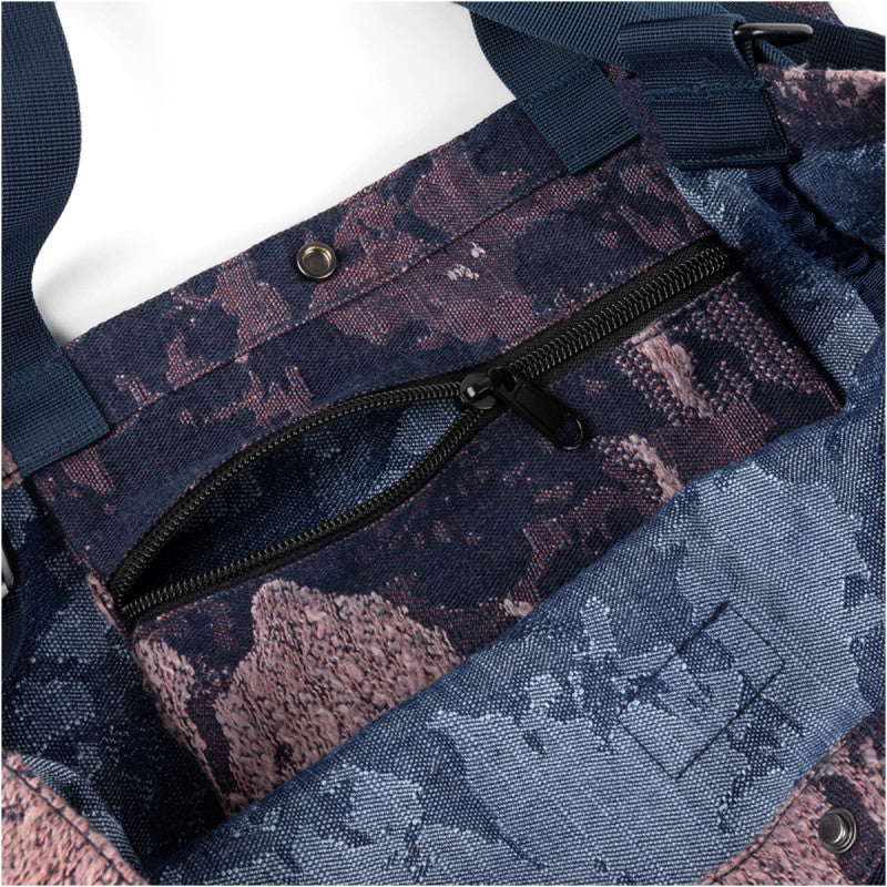 Dime Distressed Messenger Bag Pink Camo