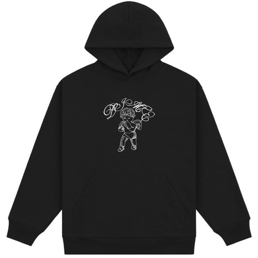 Dime Fighter Hooded Sweater Black