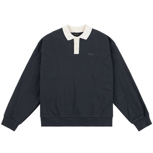 Dime French Terry Rugby Navy