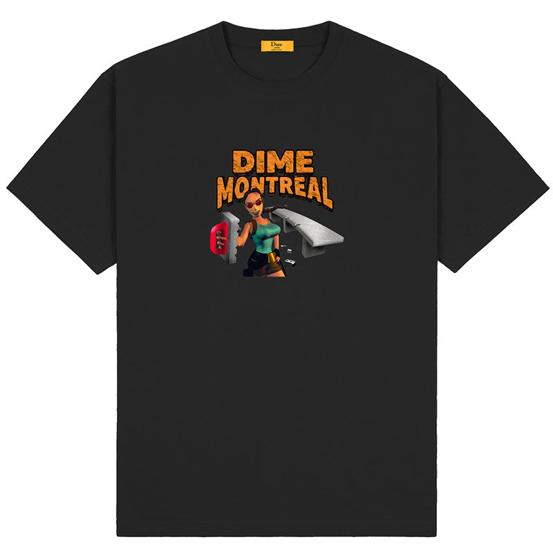 Dime Lara T-Shirt Black