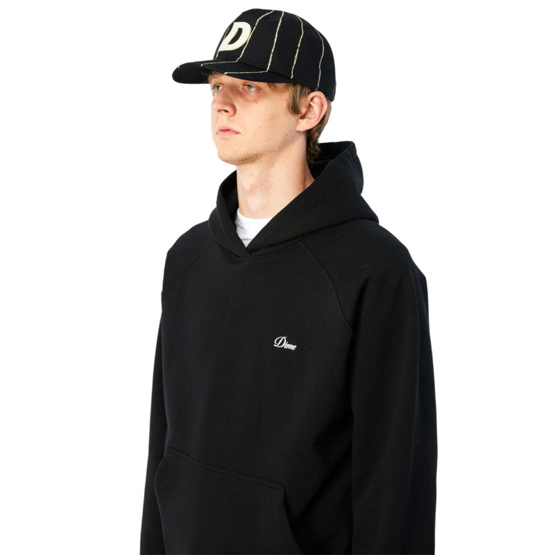 Dime Pinstriped Worker Cap Black
