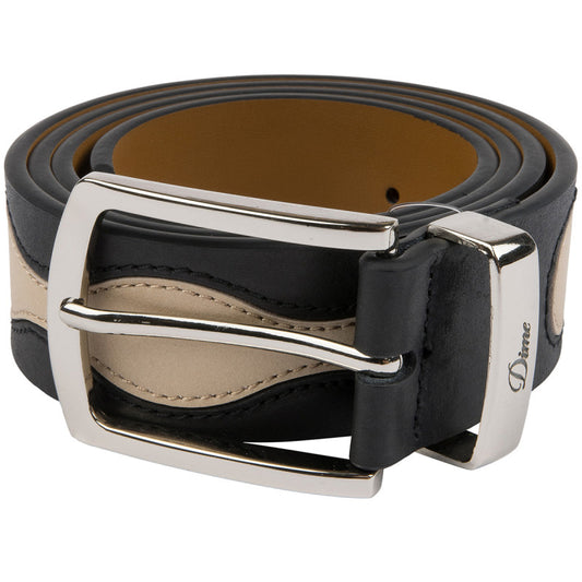 Dime Premium Leather Belt Black