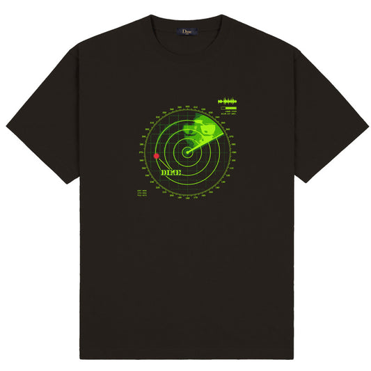 Dime Radar T-Shirt Vintage Black