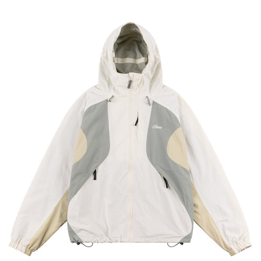 Dime Tech Windbreaker Jacket Off white