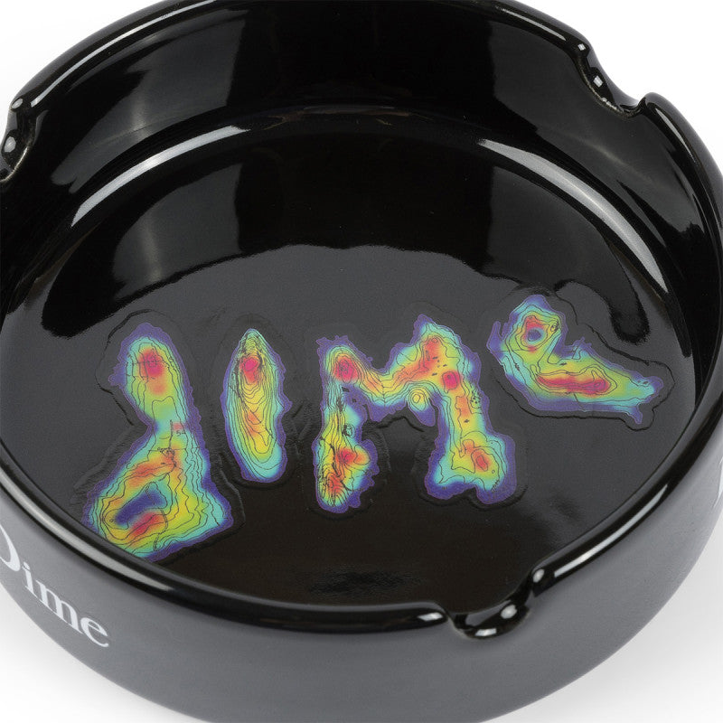 Dime Topo Ashtray Black