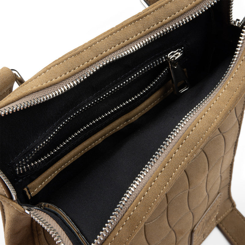 Dime Wave Messenger Bag Chestnut
