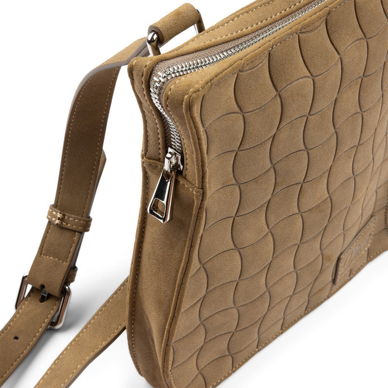 Dime Wave Messenger Bag Chestnut