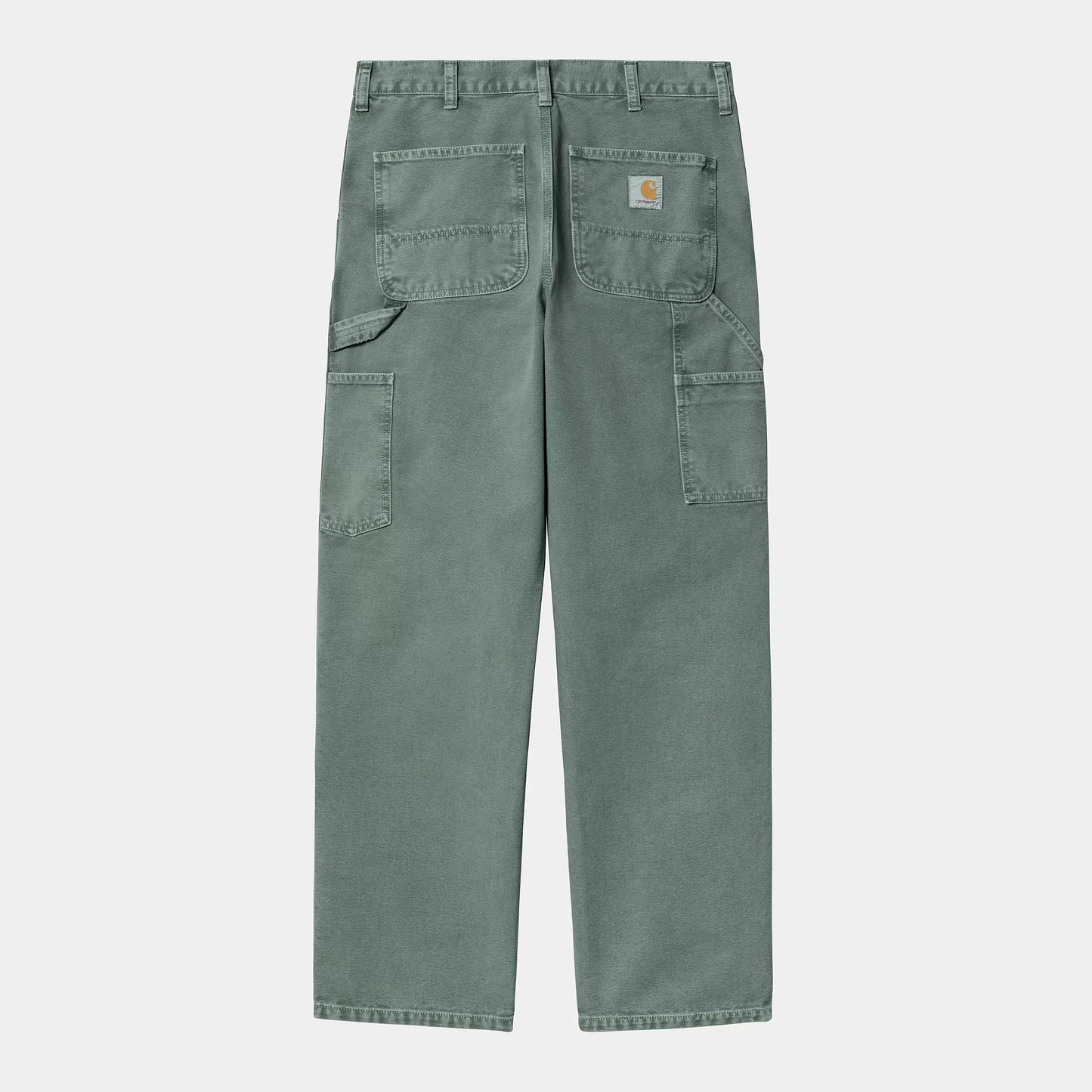 Carhartt WIP Double Knee Pant Silver Pine Stone Canvas