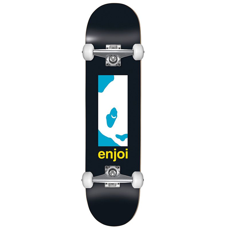Enjoi Box Panda FP Complete Skateboard Black 8.125