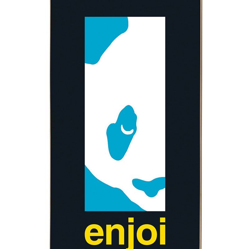Enjoi Box Panda FP Complete Skateboard Black 8.125