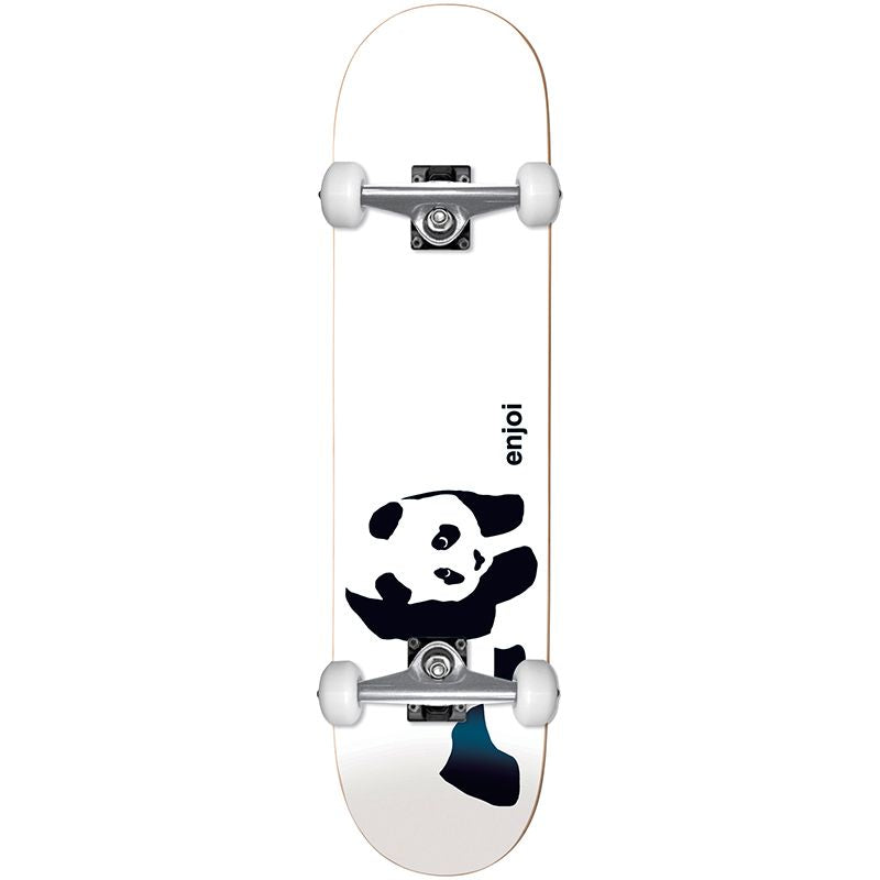Enjoi Whitey Panda FP Complete Skateboard White 7.75