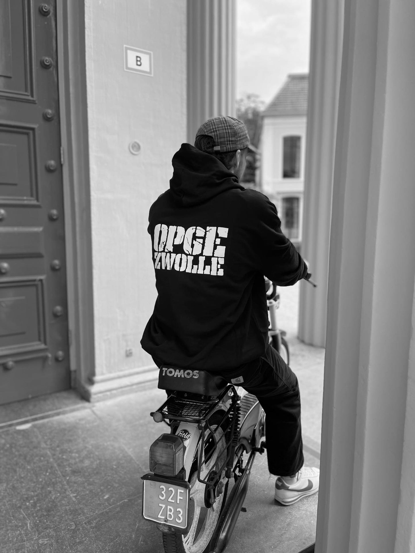 Sparky x Opgezwolle Logo Hoodie Black