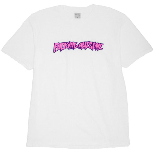 Fucking Awesome 2025 Stamp Logo T-Shirt White