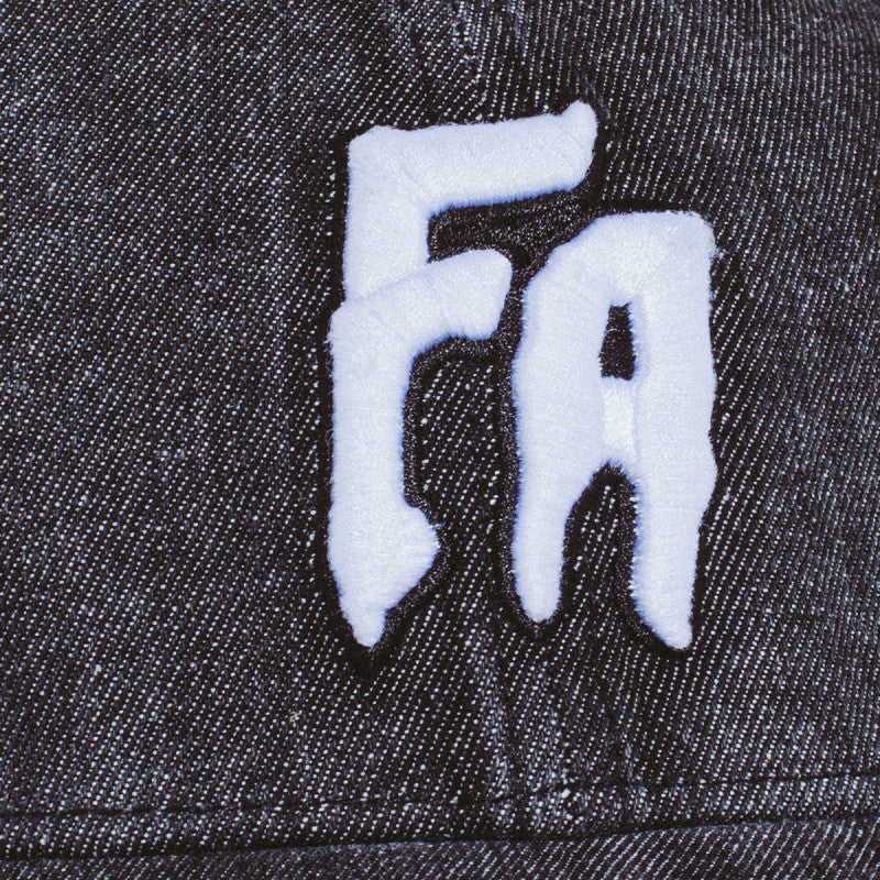 Fucking Awesome Denim Seduction Snapback Cap Black