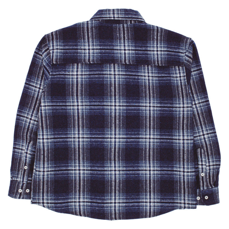Fucking Awesome FA Long Sleeve Flannel Blue