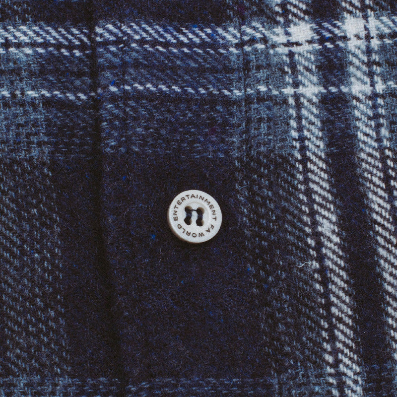 Fucking Awesome FA Long Sleeve Flannel Blue