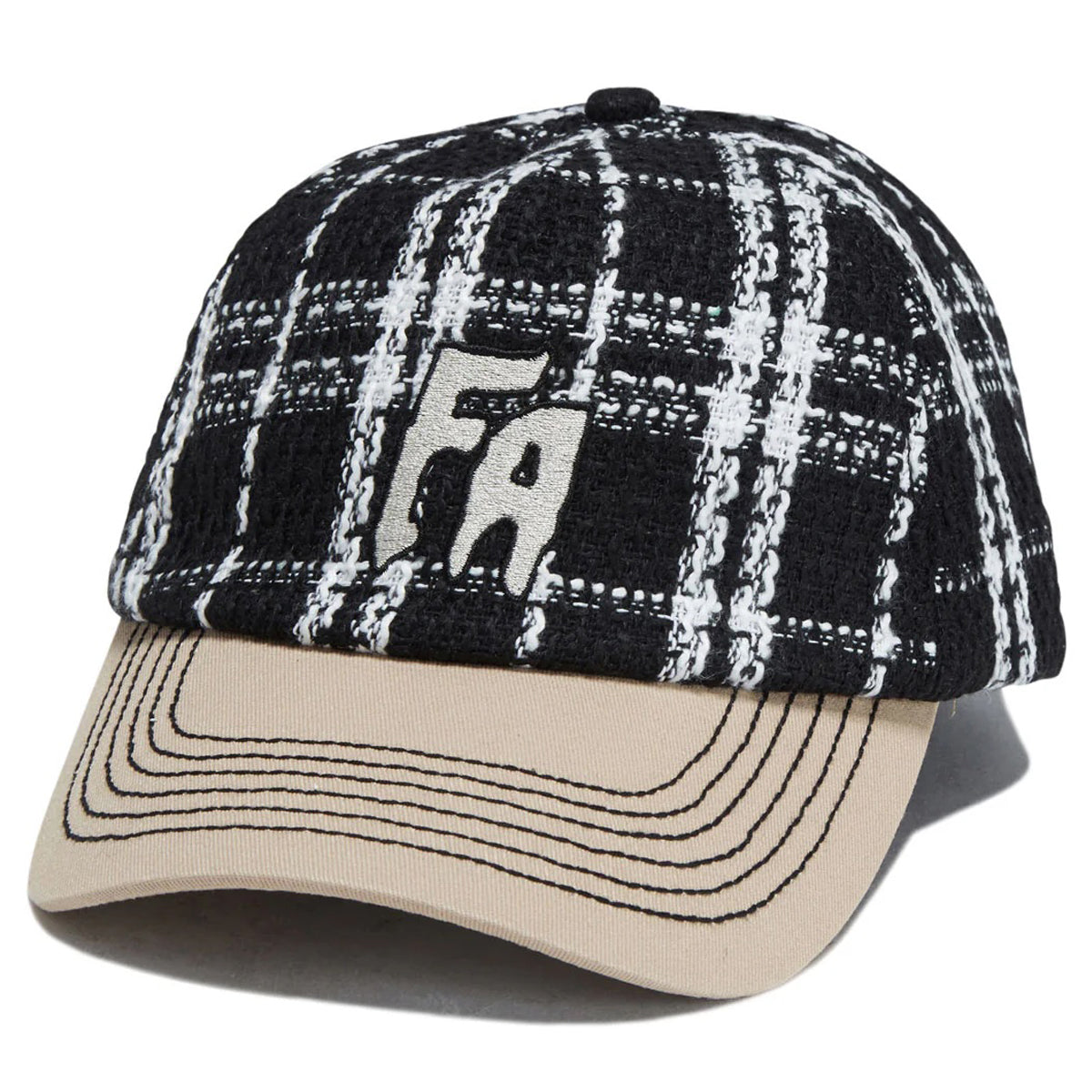 Fucking Awesome FA Seduction Plaid Snapback Cap Black/Plaid