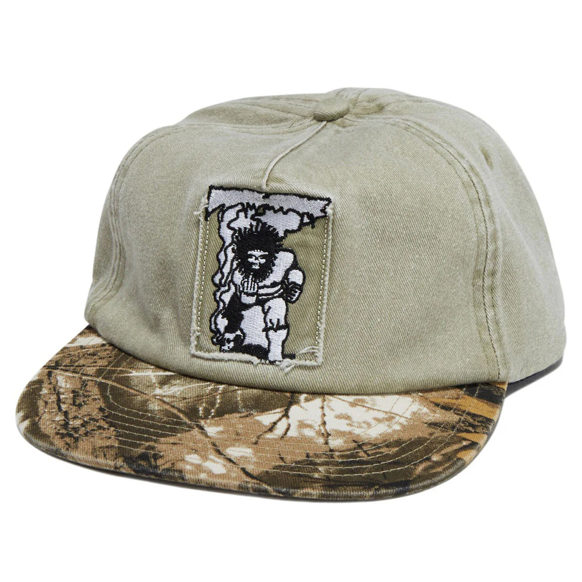 Fucking Awesome FU Patch Snapback Cap Realtree