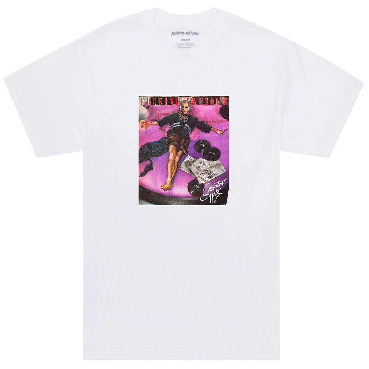 Fucking Awesome Greatest Hits T-shirt White