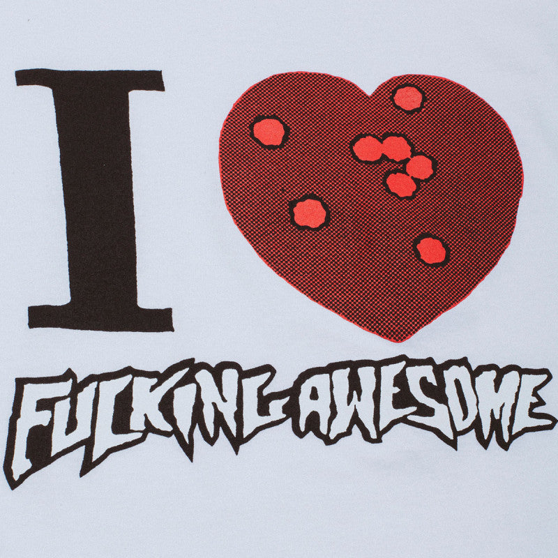 Fucking Awesome I Heart FA T-shirt White