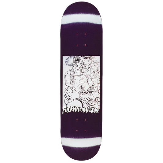 Fucking Awesome Louie Lopez Mural Twin Tail Skateboard Deck 8.38