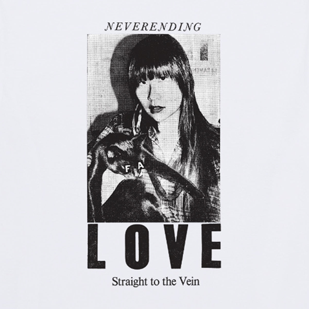 Fucking Awesome Neverending Love T-shirt White