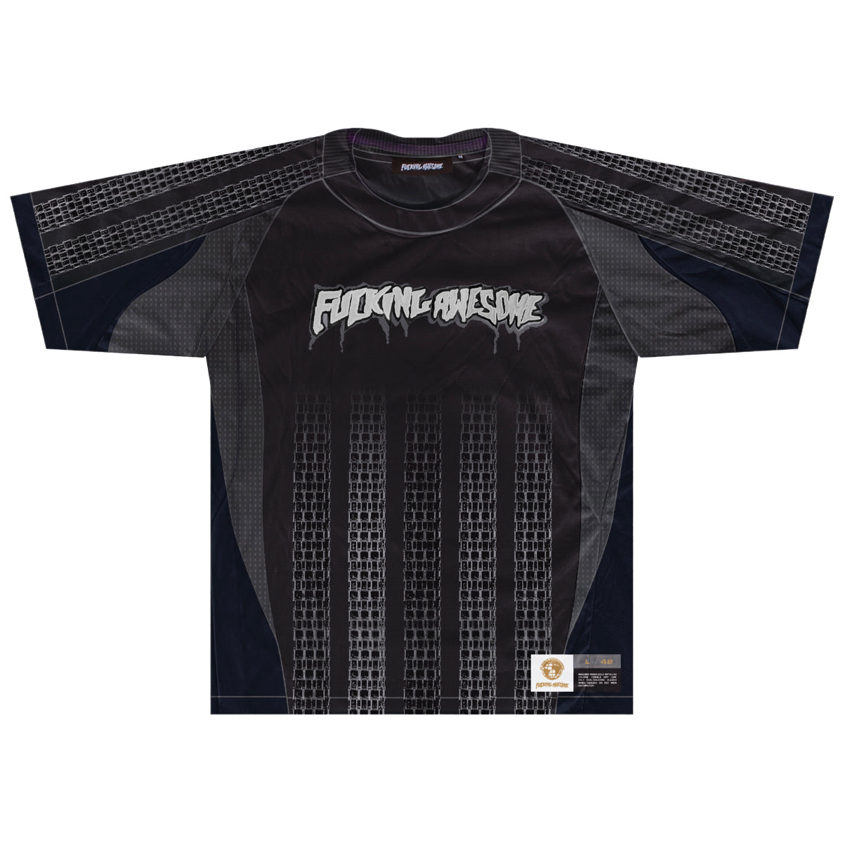 Fucking Awesome Rapid Short Sleeve Jersey Black/Blue