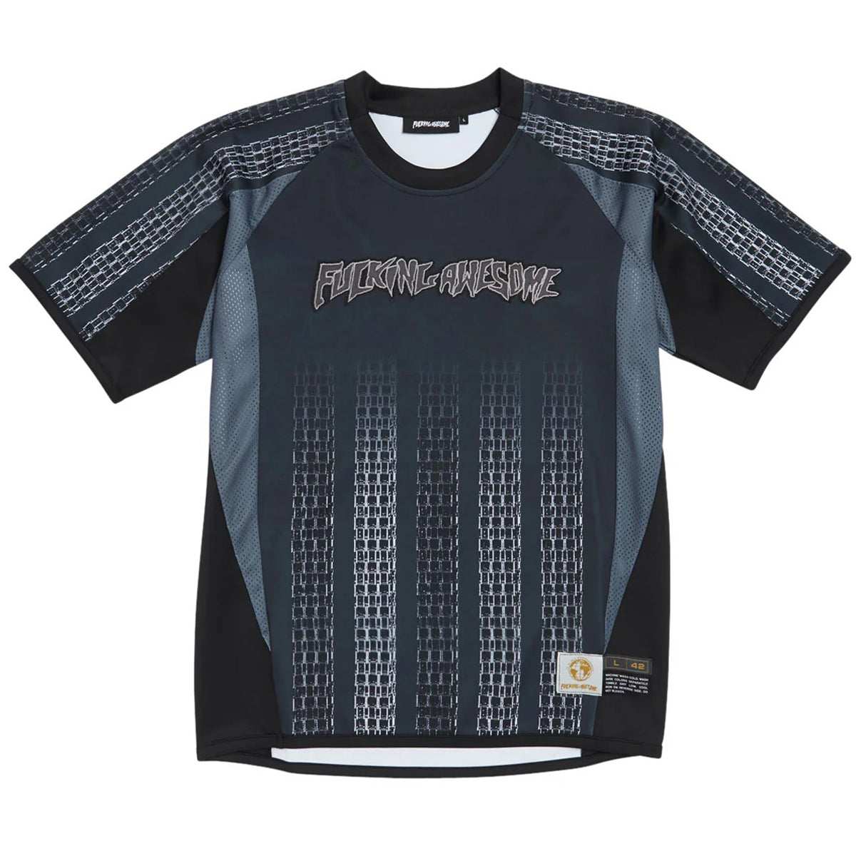 Fucking Awesome Rapid Short Sleeve Jersey Black/Blue