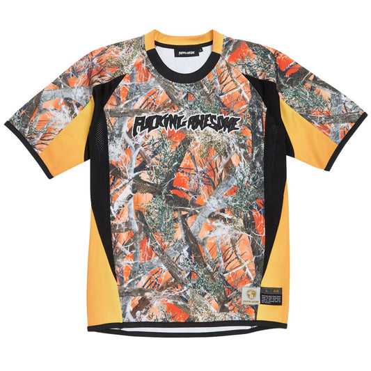 Fucking Awesome Rapid Short Sleeve Jersey Orange Camo