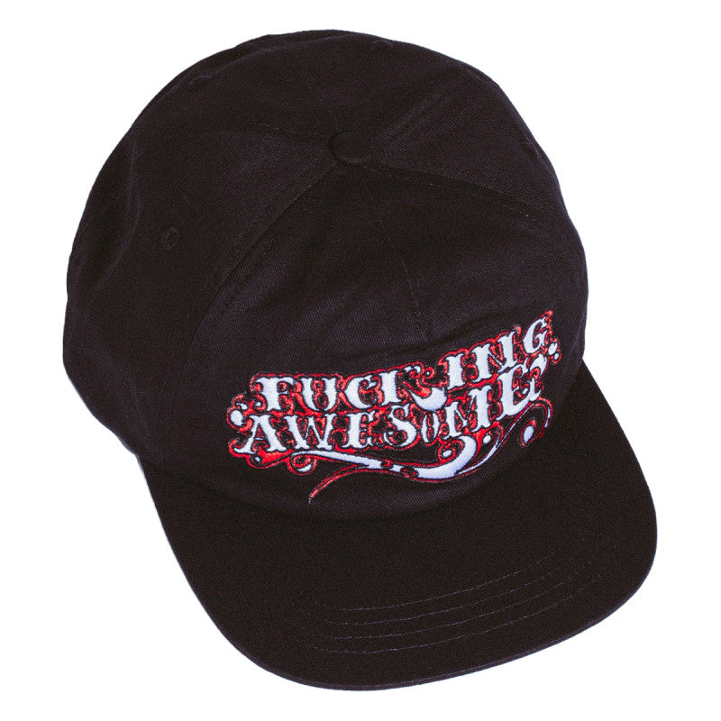 Fucking Awesome Steakhouse Logo Snapback Cap Black