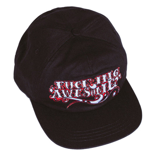 Fucking Awesome Steakhouse Logo Snapback Cap Black