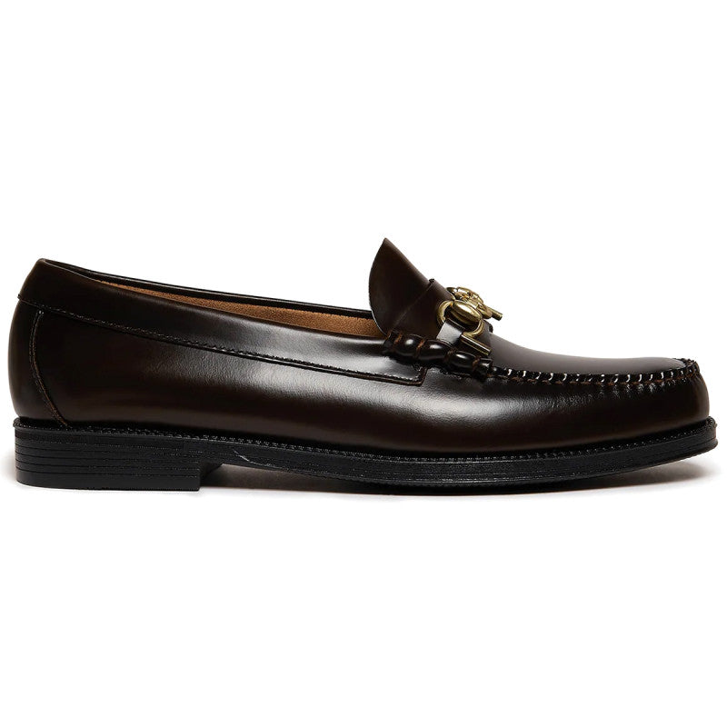 G.H. Bass x POP Easy Weejuns Lincoln Leather Chocolate Leather