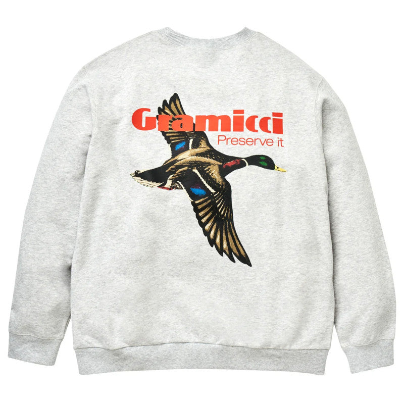 Gramicci Preserve It Crewneck Sweater Grey Heather