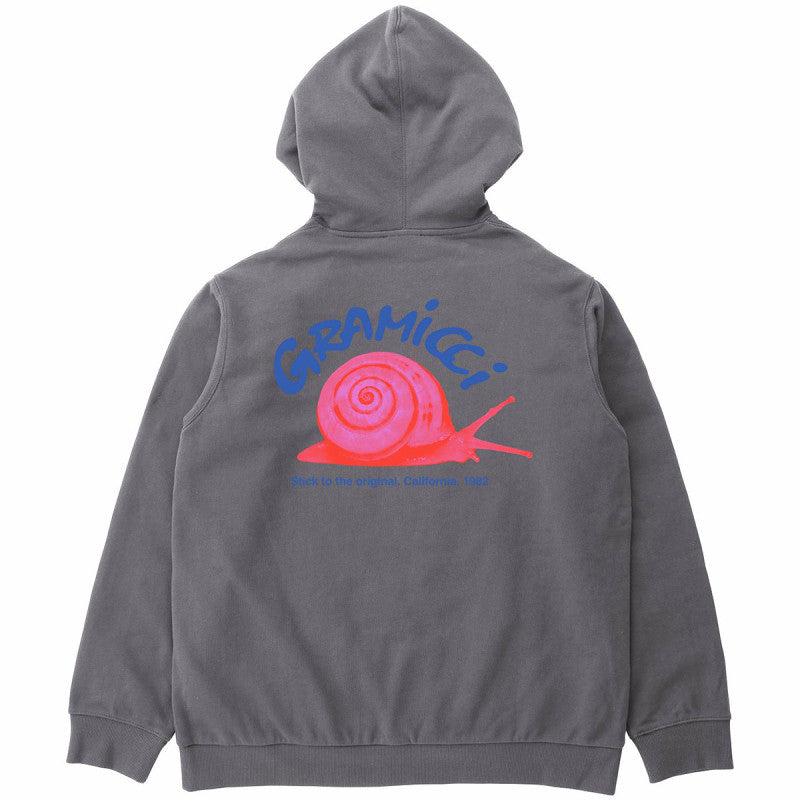 Gramicci Snail Hooded Sweater Charcoal Pigment