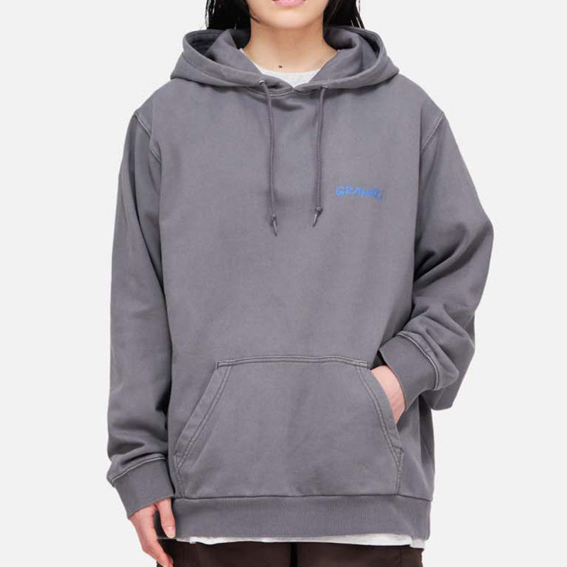 Gramicci Snail Hooded Sweater Charcoal Pigment